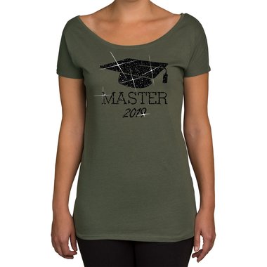 Damen T-Shirt U-Boot-Ausschnitt - Master 2019