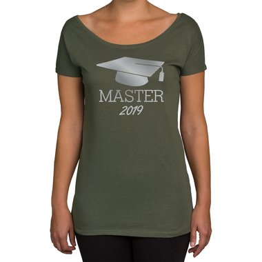 Damen T-Shirt U-Boot-Ausschnitt - Master 2019