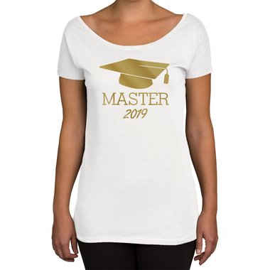 Damen T-Shirt U-Boot-Ausschnitt - Master 2019