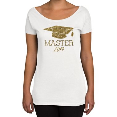 Damen T-Shirt U-Boot-Ausschnitt - Master 2019