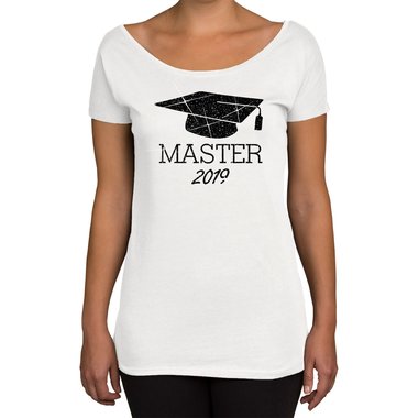 Damen T-Shirt U-Boot-Ausschnitt - Master 2019