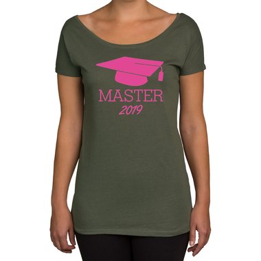 Damen T-Shirt U-Boot-Ausschnitt - Master 2019