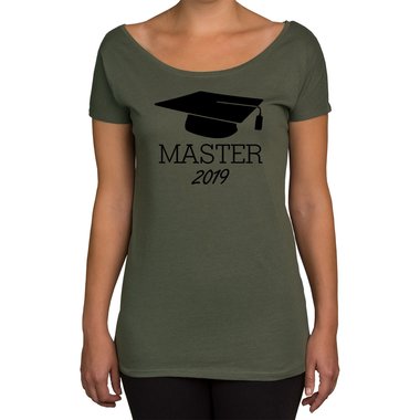 Damen T-Shirt U-Boot-Ausschnitt - Master 2019