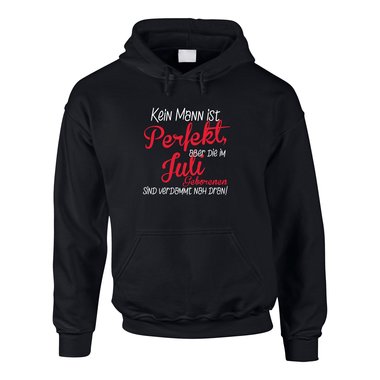 Herren Hoodie - Kein Mann ist perfekt, aber die im Juli Geborenen sind verdammt nah dran!