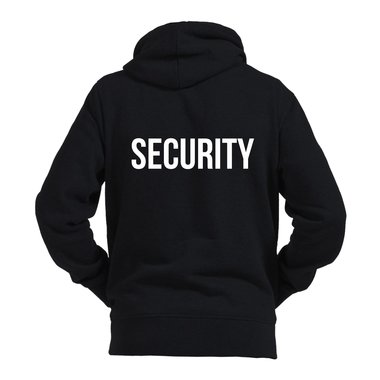 Kapuzensweatshirt SECURITY Security Pullover Securitybekleidung 