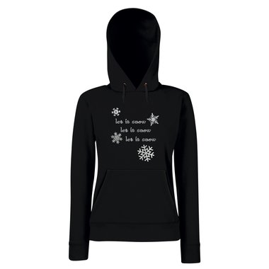 Let it snow - Damen Hoodie