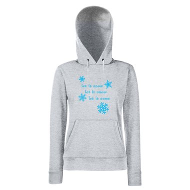 Let it snow - Damen Hoodie