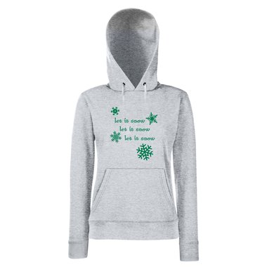 Let it snow - Damen Hoodie