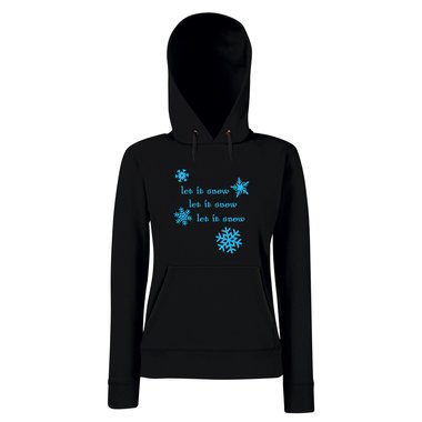 Let it snow - Damen Hoodie