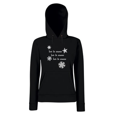 Let it snow - Damen Hoodie