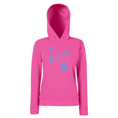 Let it snow - Damen Hoodie