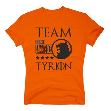 Herren T-Shirt - Team TYRION von House Lannister weiss-gold XXXL