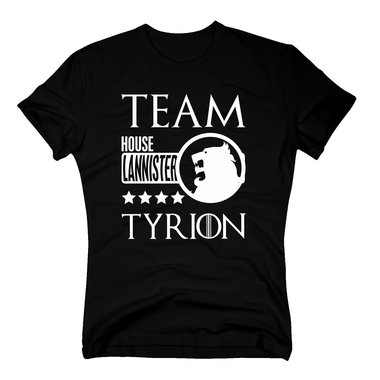 Herren T-Shirt - Team TYRION von House Lannister weiss-gold XXXL