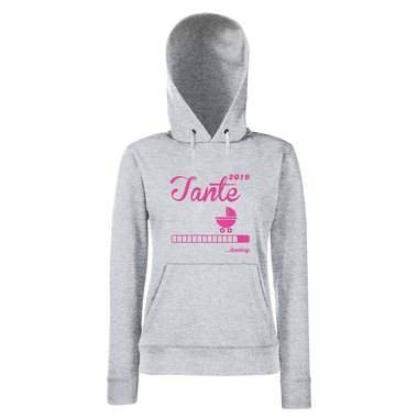Damen Hoodie - Tante 2019 loading schwarz-weiss M