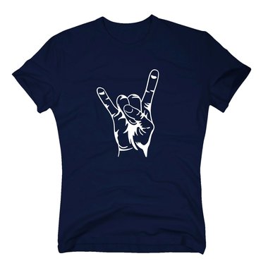 T-Shirt Rock n Roll - Mano Cornuta