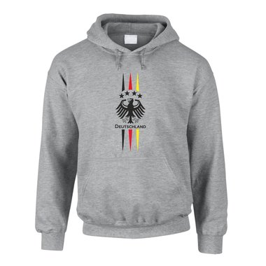 Deutschland Pullover - Herren Hoodie - Adler - WM 18