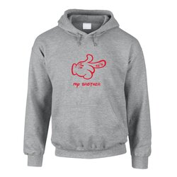 Herren Hoodie - M�rchen Hand - He�s My Brother