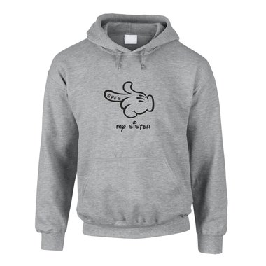 Herren Hoodie - Mrchen Hand - Shes My Sister
