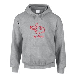 Herren Hoodie - M�rchen Hand - She�s My Sister