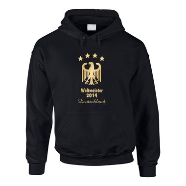 Hoodie Deutschland Weltmeister 2014 Adler