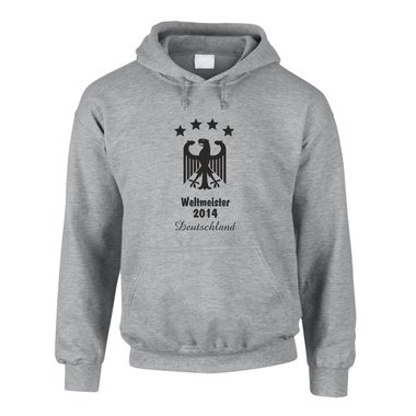 Hoodie Deutschland Weltmeister 2014 Adler