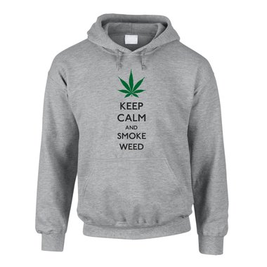 Hoodie Keep Calm and Smoke Weed