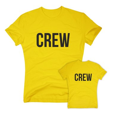 T-Shirt Crew - Besatzung - Mannschaft