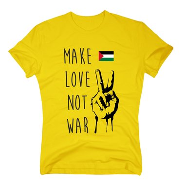 PALESTINE T-Shirt Gaza - Make Love Not War Peace