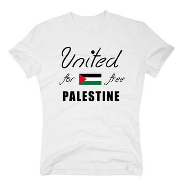 FREE PALESTINE T-Shirt Flagge Palstina klein Gaza Westjordan