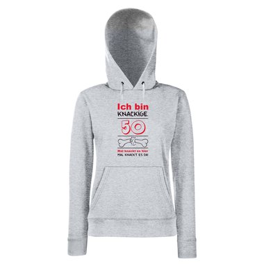 Ich bin knackige 50 - Damen Hoodie