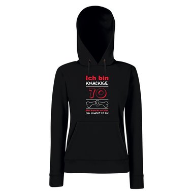 Ich bin knackige 70 - Damen Hoodie