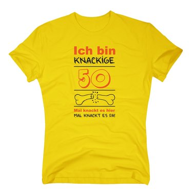 Ich bin knackige 50 - Herren T-Shirt