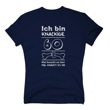 Ich bin knackige 60 - Herren T-Shirt