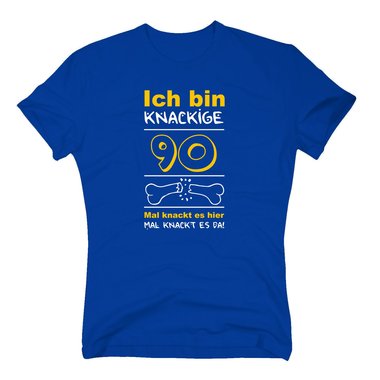 Ich bin knackige 90 - Herren T-Shirt