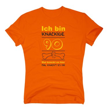 Ich bin knackige 90 - Herren T-Shirt