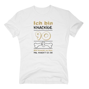 Ich bin knackige 90 - Herren T-Shirt