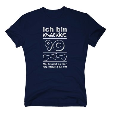 Ich bin knackige 90 - Herren T-Shirt