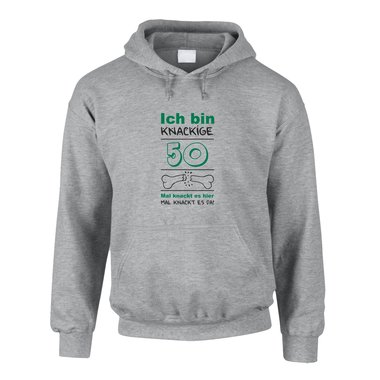 Ich bin knackige 50 - Herren Hoodie