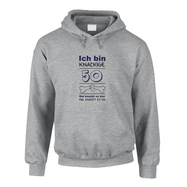 Ich bin knackige 50 - Herren Hoodie