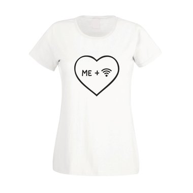 Me plus Wifi - Damen T-Shirt