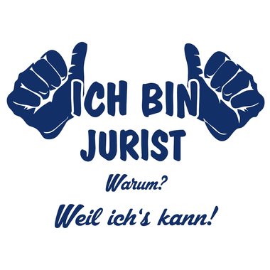 Kaffeebecher - Ich bin Jurist