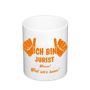 Kaffeebecher - Ich bin Jurist