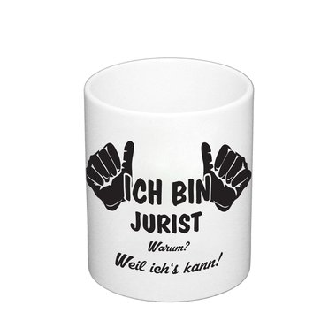 Kaffeebecher - Ich bin Jurist