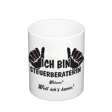 Ich bin Steuerberaterin - Kaffeebecher