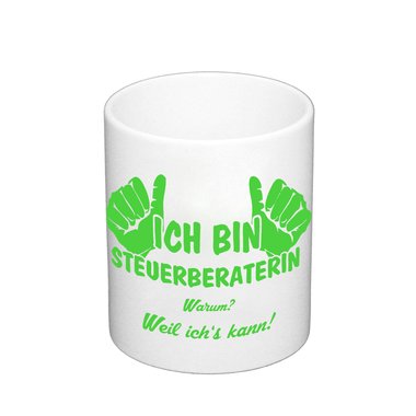 Ich bin Steuerberaterin - Kaffeebecher