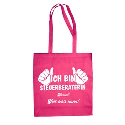 Ich bin Steuerberaterin - Baumwolltasche Jutebeutel