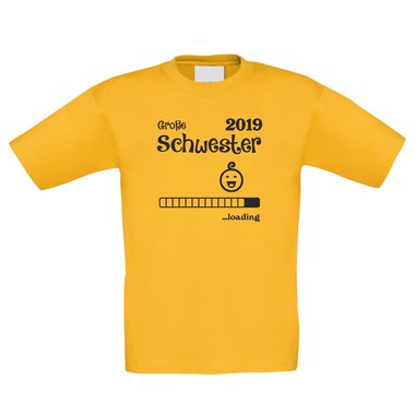 Kinder T-Shirt - Groe Schwester 2019 loading