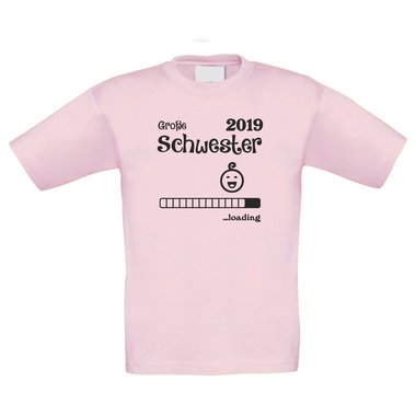 Kinder T-Shirt - Große Schwester 2019 loading