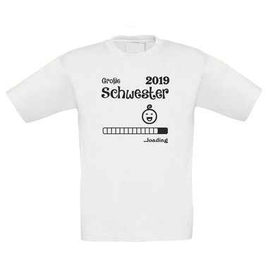 Kinder T-Shirt - Groe Schwester 2019 loading