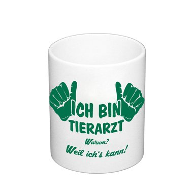 Ich bin Tierarzt Kaffeebecher